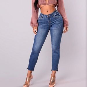 Where Ya At Ankle Jeans - Fashion Nova
